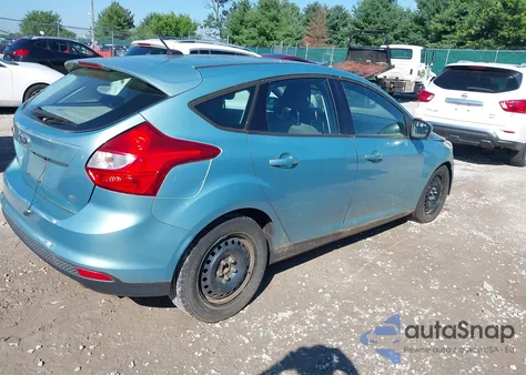 2012 Ford Focus Se из США, поврежденный, VIN 1FAHP3K27CL299848